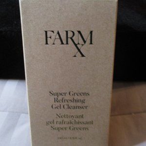 Farm X Super Greens Refreshing Gel Cleanser 8.11 fl oz NEW